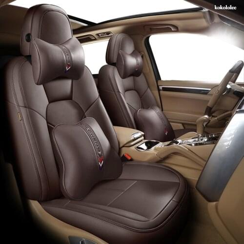 KOKOLOLEE leather car seat covers for HYUNDAI SantaFe Coupe Azera Grand SantaFe Santa Fe Veracruz matrix Equus ROHENS Veloster