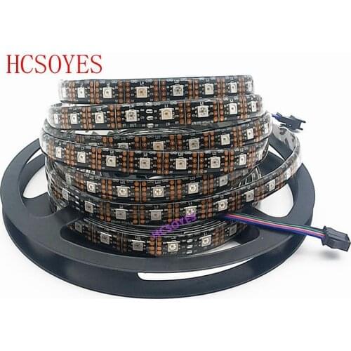 APA102 strip 1m/3m/5m 30/60/72/96/144 leds/pixels/m APA102 Smart led pixel strip DATA and CLOCK seperately DC5V IP30/IP65/IP67