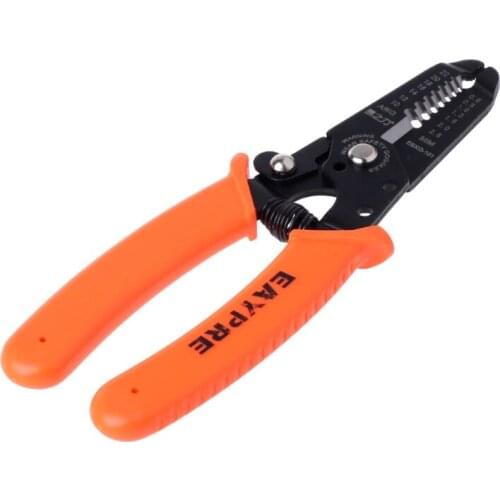 TOOZO Multifunctional Cable Wire Stripper Cutter Crimper Cutting Pliers Handle Tools