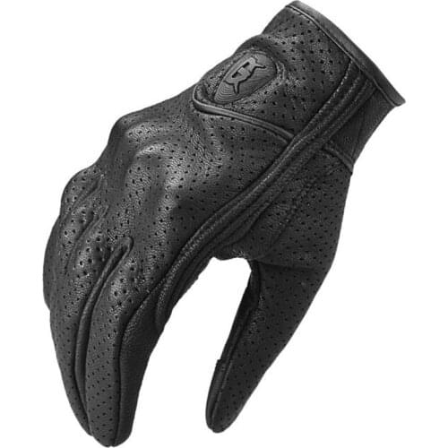 Real Leather Guantes Moto Motorcycle Gloves Protective Gears Waterproof Touch Function Motocross Gloves Guantes Moto Jnvierno