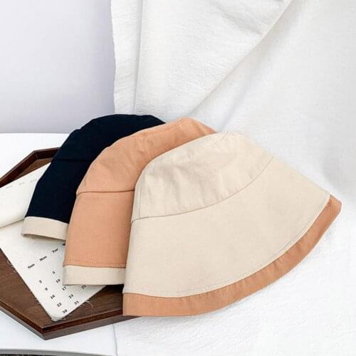 Bucket Hat Color Patched Wide Brim Cotton Climbing Hunting Outdoor Hat for Picnic Outdoor sports wear