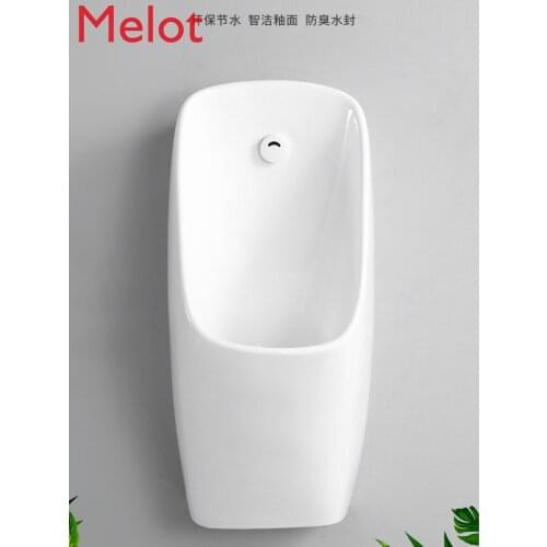Wall-Mounted Floor-Type Integrated Automatic Induction Ceramic Mens Urine Cup Urinal Household Urinal Urinal Funnel