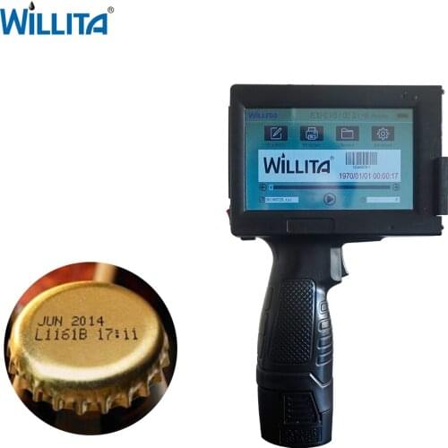 Handheld inkjet printer hand jet printer variable data printing machine handjet printer