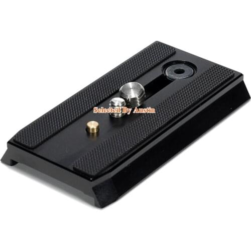 501PL Sliding Quick Release Plate W screw For Manfrotto 577 Rapid 501HDV 503HDV 701HDV MH055M0-Q5 &MVH500AH