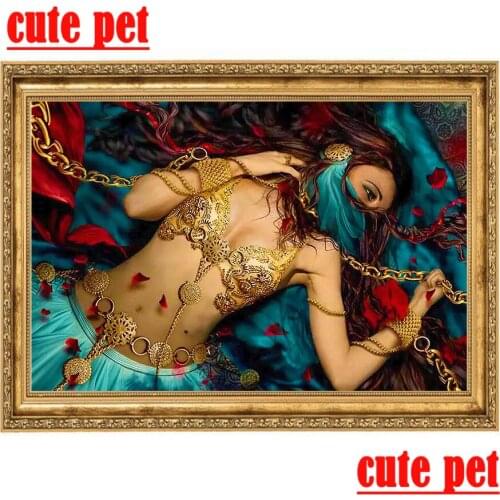 Rhinestone beauty puzzle diamond painting diy embroidery cross stitches full drillHome Wall Decor diamond painting wallpaper