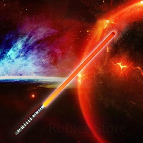 16 Color Rgb Empire Ghost King Lightsaber Usb Charging Lightsaber Metal Handle Sword Toy Luminous Duel Toy