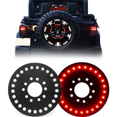 3rd Brake Light LED Super Bright Rear Tail Light for 2007-2020 Jeep Wrangler JK JL JL JLU Unlimited Rubicon Sahara X Sport Spare