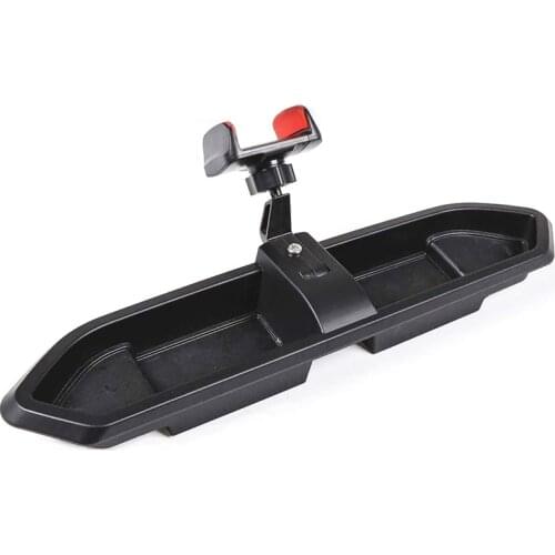 Car Cellphone Dash Multi-Mount Tablets Holder with Storage Box for 2018-2020 Jeep Wrangler JL, Organizer Box Accessories