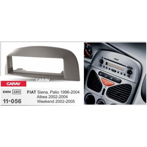 CARAV 11-056 Top Quality Radio Fascia for CHRYSLER 300C/ DODGE Charger; Magnum/ Grand Cherokee;Patriot 2-DIN