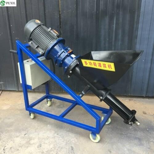 High Pressure Cement Grouter 380V/220V Vertical Type Cement Injector Paint Mortar Putty Concrete Grouting Equipment