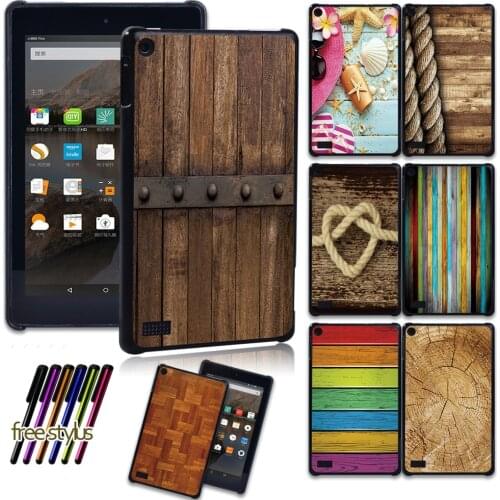 Tablet Case For Amazon Fire 7 (9th Gen 2019) -Tablet Lightweight soft shell plastic Smart Cover Case-1