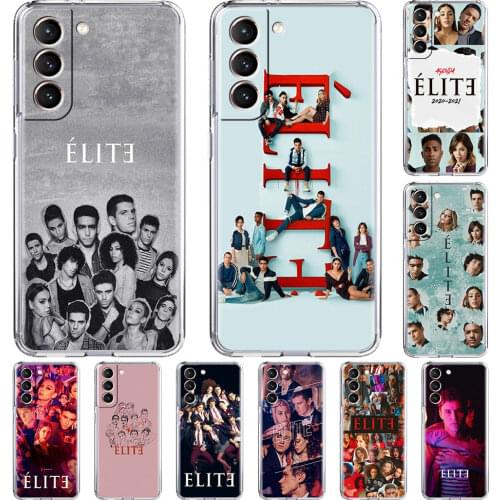 Clear Soft Case For Samsung Galaxy S20 FE S21 Ultra S10 Plus S10e S9 S8 Note 20 10 Lite 9 Phone Cover Fundas TV Show Elite Shell
