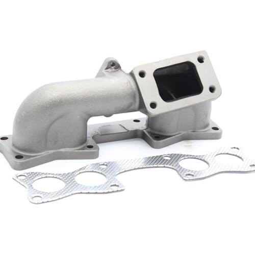 CAST IRON TOP MOUNT TURBO MANIFOLD T3 SINGLE CAM FOR Nissan- 89-90 240SX S13 KA24E