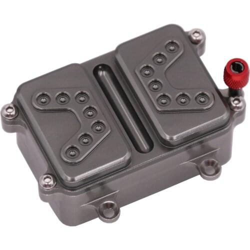 ESC Receiver Box Radio Box for SCX10 1/10 RC Crawler Replacement Accessory