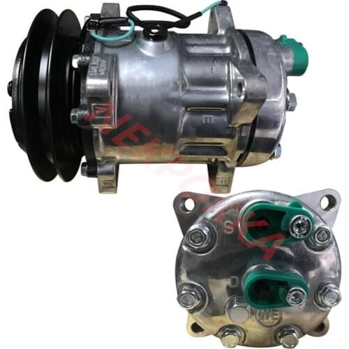 Excavator Air Conditioning Compressor,Compressor for Kobelco for sumitomo, 24V
