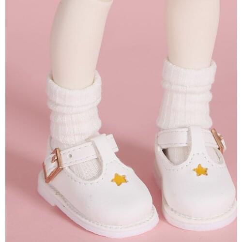 Cute Doll Shoes 4.9cm 1/6 BJD Sneakers Shoes Fashion Doll Accessories For 1/6 BJD SD YOSD Doll Shoes Toys For Girls Boys