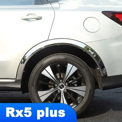 Lsrtw2017 Car Wheel Trims Wheels Brow Anti-scratch Protector for Mg Roewe Rx5 Plus 2020 2021 Interior Accessories Auto Styling