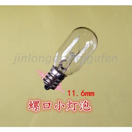The oil lamp 220V230V240V5W10W15W screw E12 tungsten light bulb lamp ceramic Nightlight