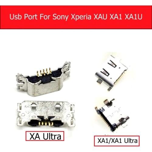Micro mini USB Charging port For Sony Xperia XA1 XA XA1 XA2 Ultra Usb Type-C Jack Socket Connector Charger Port Replacement