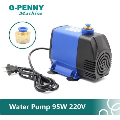 Water Pump 95w 220V Brushless Motor pump max head 4m, max flow 4000L/H Multi-function submersible pump