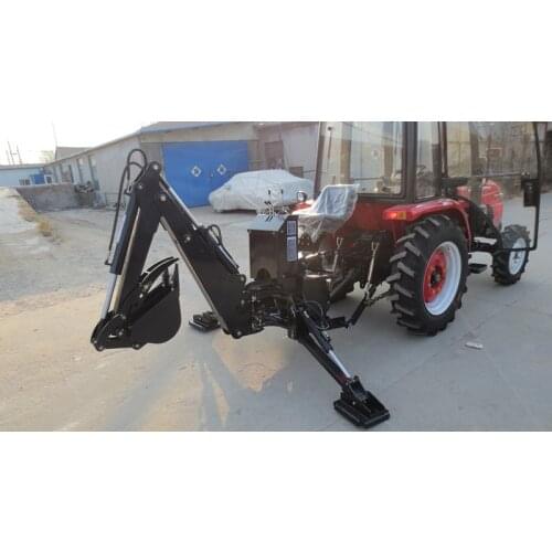 New Mini Farm Tractor 25-30HP Backhoe Loader SYLW-6 Four Wheel