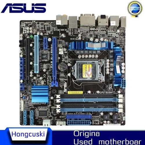 For ASUS P8H67-M EVO Desktop Motherboard LGA 1155 DDR3 USB2.0 US3.0 I3 I5 I7 32GB H67 Original motherboard