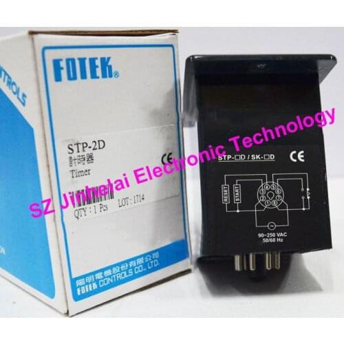 Authentic original STP-2D FOTEK Time relay, Multi-function digital timer