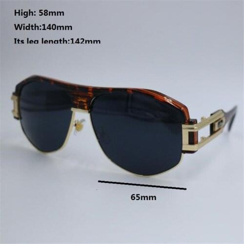 KAPELUS New style metal sunglasses 671 Leopard half frame sunglasses UV protection 400 sunglasses
