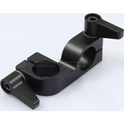 90° Rod Clamp Rail block fr 15mm Rod Support System Follow Focus DSLR Rig Mount