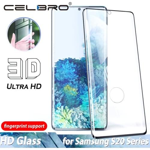 Tempered Glass For Samsung Galaxy S20 Ultra Screen Protector Glass For Galaxi Galaxys20 S20ultra S20plus S10 Note 10 Protection