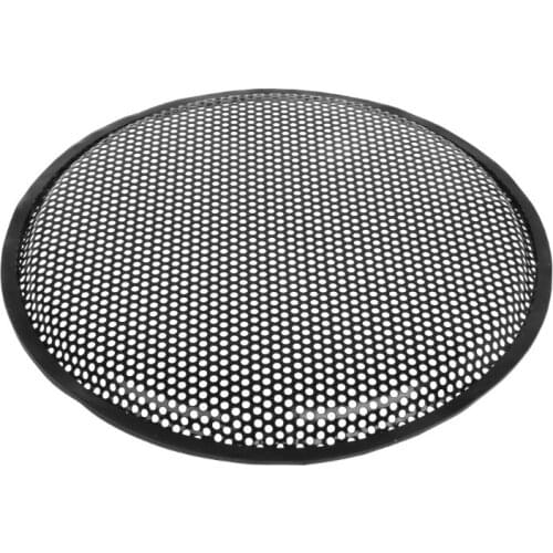 Speaker Grill Cover Guard Protector Grille Subwoofer Car Subs Woofer 12" Metal Cover Clamps Screws