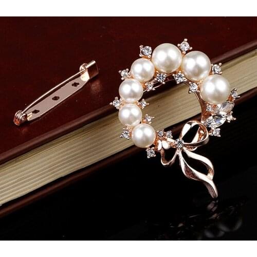 Pearl Brooch Fashion MenS And WomenS Jewelry Decoration Scarf Hat Shawl Sweater 2021