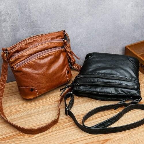 Women Leather Shoulder Bags For Ladies Crossbody Bags Female Small Luxury Handbag High Quality New 2020