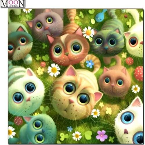 5D Diy Diamond Painting Cartoon Bear Full Square & Round Drill Embroidery Cross Stitch Rhinestones Diamond Mosaic Kits