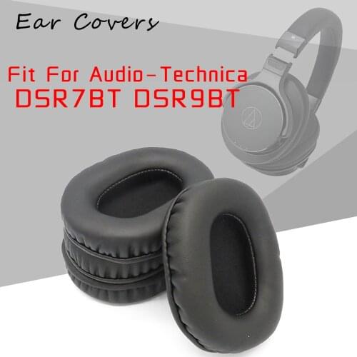 Earpads For Audio Technica SDR7BT DSR9BT ATH-DSR7BT ATH-DSR9BT Headphone Earpads Replacement Headset Ear Pad PU Leather