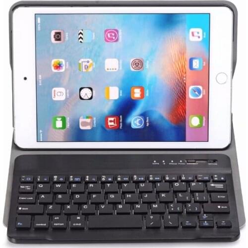 8 inch ABS Bluetooth Keyboard cover For New ipad mini 5 2019 Tablet PC Ultra Slim PU Leather shell Wireless Keyboard Case +pen