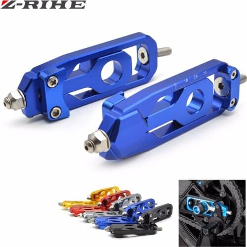 Cnc Motorcycle Aluminum Chain Adjusters Tensioners For Yamaha mt-09 mt09 MT-09 MT09 tracer fz09 fz-09 FZ09 2013 2014 2015