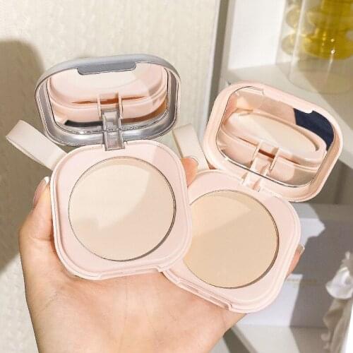 Double Layer Loose Powder Delicate Nourish Natural Invisible Pores Moisturizing Oil Control Makeup Women Face Beauty Comestics