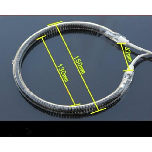 Halogen tube heater carbon fiber heater Convection oven grill electric heating tube 1200W/1400W/Carbon fiber C type heating tube