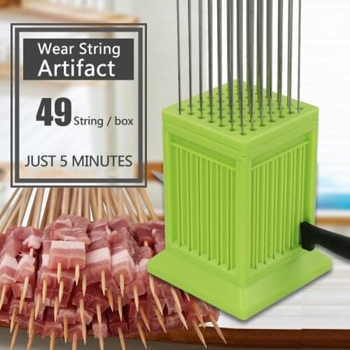 Barbecue tools barbecue grill skewers gadgets fast grill commercial skewers sliced barbecue and grill tools
