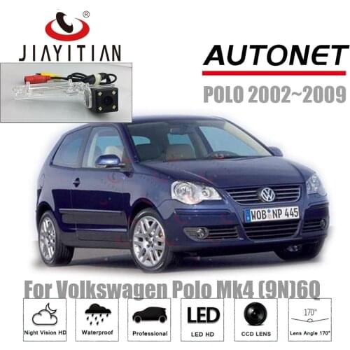 JIAYITIAN rear view camera for Volkswagen Polo MK4 9N 6N /Night Vision/License Plate camera/CCD/Reverse camera backup camera