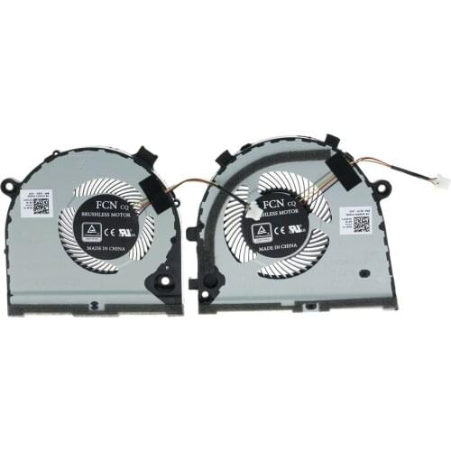 CPU + GPU Cooling Fan Set For Dell inspiron Game G3 G3-3579 3779 G5 15 5587 5V 4Pin