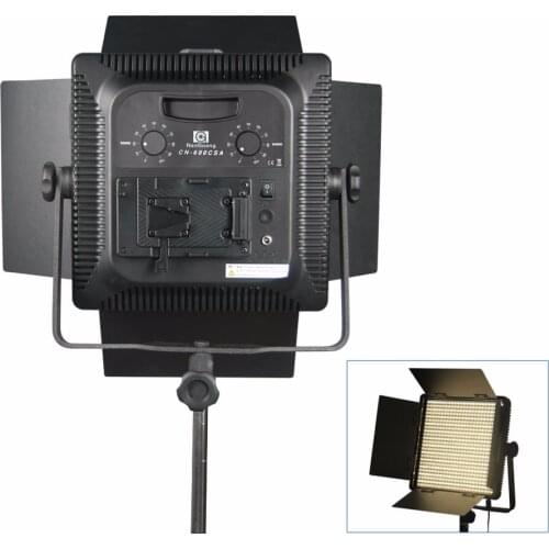 Nanguang CN-600CSA LED Studio Light High CRI Bi-color Led Video Light with V-Lock Ra95+ CRI 95