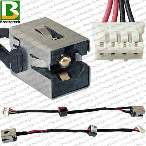 Original Laptop DC POWER JACK socket Cable charging port for Lenovo IdeaPad P400 P500 Z500 DC30100LM00 HARNESS WIRE