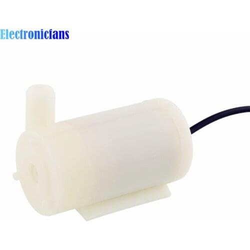 DC 2.5-6V Mini Submersible Pumps DC Motor Pump 80-120L/H Micro Brushless Magnetic Driving Pump