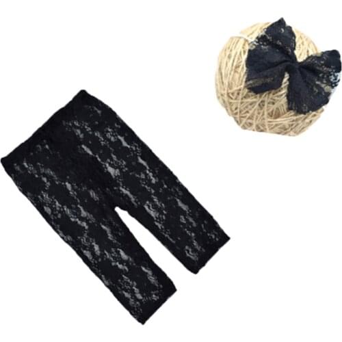 Baby Newborn Photography Props Lace Costume Infant Clothes Outfits Accessories Fotografia Princess Headband Infant Photo shoot
