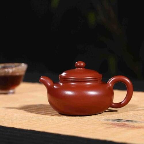 All hand recommended wholesale yixing dahongpao antique teapot light tea service technicians monoaromatic production