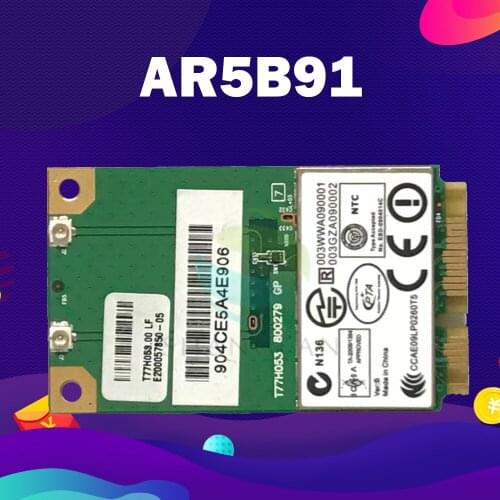 Atheros AR5009 AR9281 AR5B91 Mini PCI- Express Wireless Wlan WIFI Card