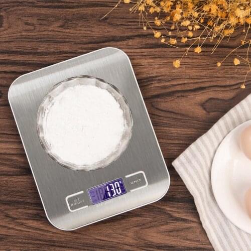 5kg/1g 10kg/1g LCD Digital Kitchen Multifunctional Food Weighing Scale with Bowl
