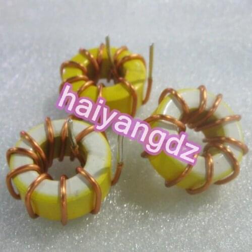 5pcs/27mm 10UH 20A 1.4 Line (Horizontal ) Annular inductance 10626 Magnetic ring Iron core